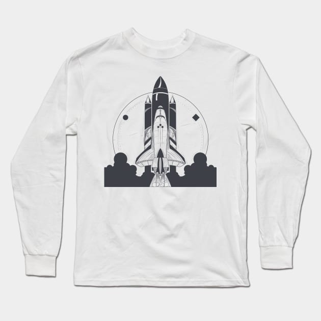 space X Long Sleeve T-Shirt by Silemhaf